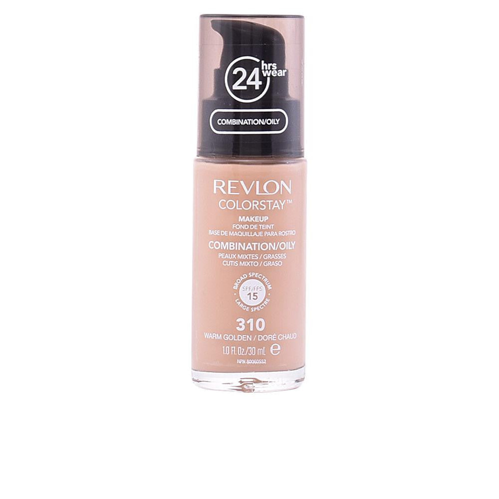 REVLON-COLORSTAY base combinação pele oleosa 310 quente dourado-DrShampoo - Perfumaria e Cosmética