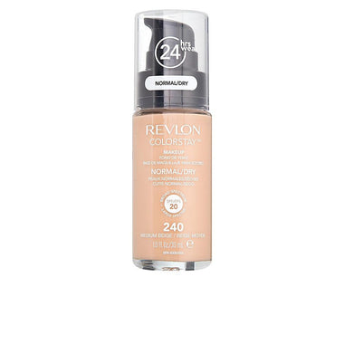 COLORSTAY base pele seca normal 240 bege médio 30ml