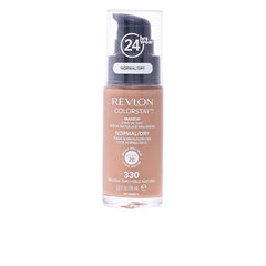 REVLON-COLORSTAY base pele seca normal 330 bronzeado natural 30 ml-DrShampoo - Perfumaria e Cosmética