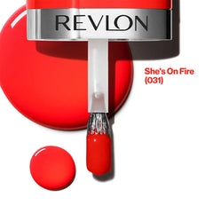 REVLON-Esmalte ULTRA HD SNAP 031 ela está pegando fogo-DrShampoo - Perfumaria e Cosmética