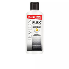 REVLON-FLEX KERATIN champô reparador cabelo seco 650 ml-DrShampoo - Perfumaria e Cosmética