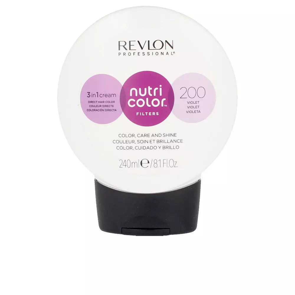 REVLON-Filtros NUTRI COLOR 1022 240 ml-DrShampoo - Perfumaria e Cosmética