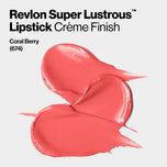 REVLON MASS MARKET-Batom SUPERLUSTROUS 674 Coral Berry 42 ml.-DrShampoo - Perfumaria e Cosmética