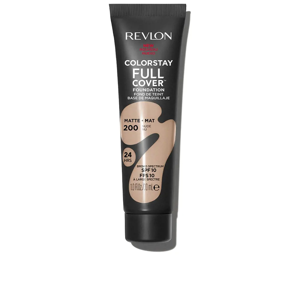 REVLON MASS MARKET-COLORSTAY FULL COVER foundation 200 nude 30 ml-DrShampoo - Perfumaria e Cosmética