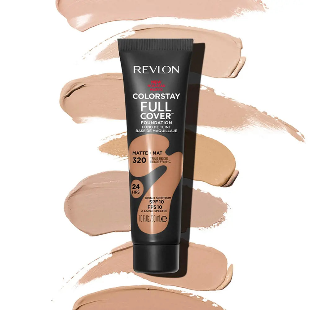 REVLON MASS MARKET-COLORSTAY FULL COVER foundation 320true beige 30 ml-DrShampoo - Perfumaria e Cosmética