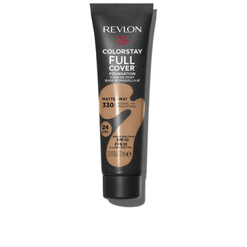 REVLON MASS MARKET-COLORSTAY FULL COVER foundation 330 natural tan 30 ml-DrShampoo - Perfumaria e Cosmética Imagem principal do produto