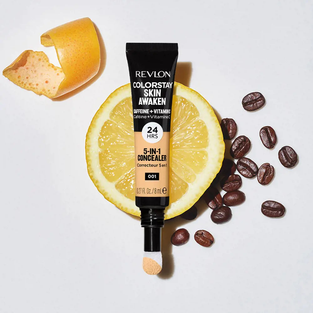 REVLON MASS MARKET-COLORSTAY SKIN AWAKEN 5 in 1 concealer 001 universal neutralizer 8 ml-DrShampoo - Perfumaria e Cosmética