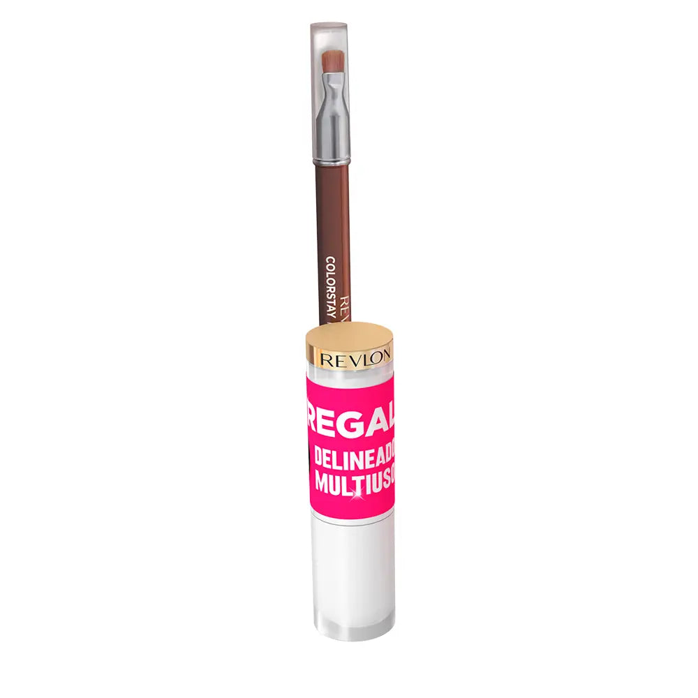 REVLON MASS MARKET-DUO GLASS SHINE + MULTILINER 2 pz.-DrShampoo - Perfumaria e Cosmética
