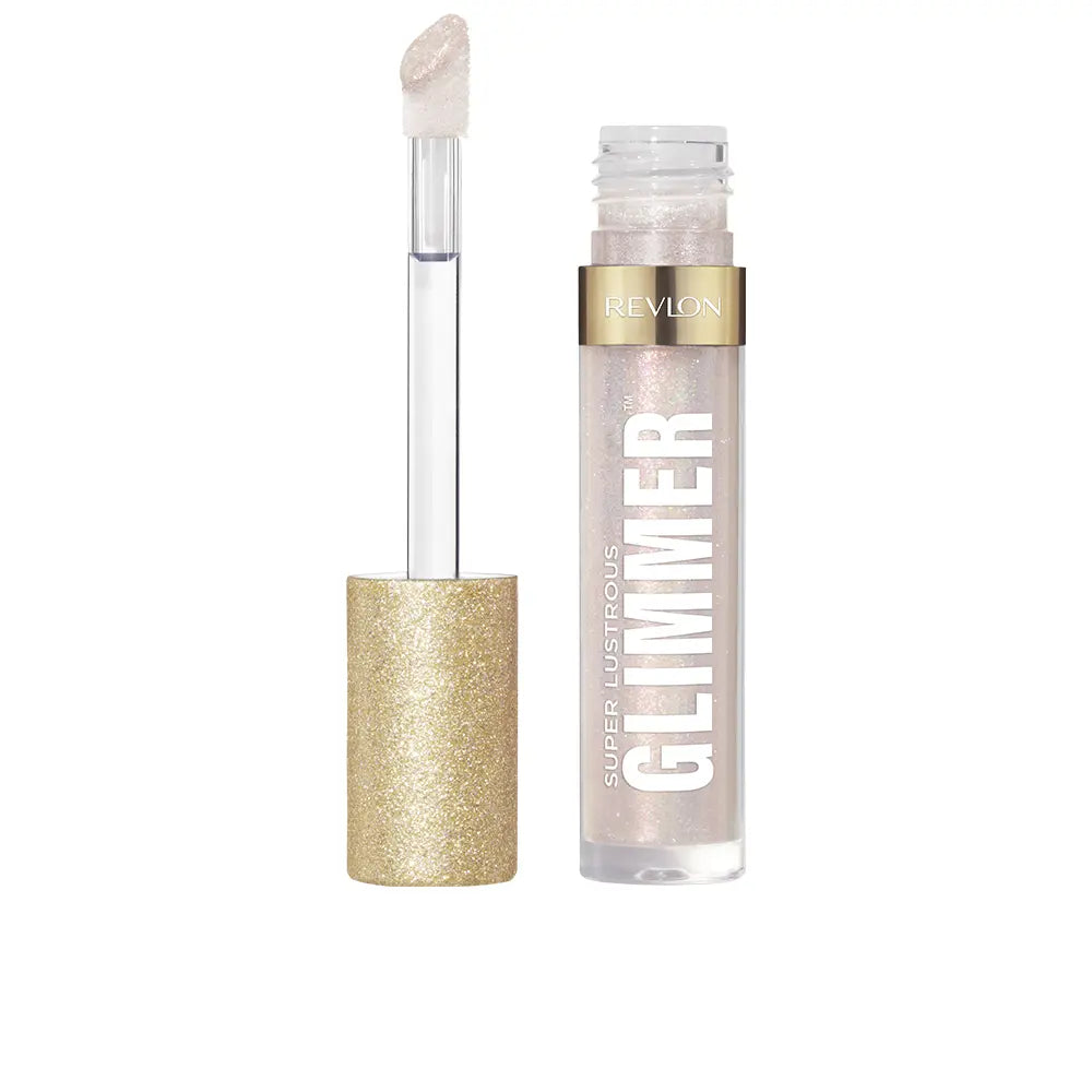 REVLON MASS MARKET-SUPER LUSTROUS GLIMMER gloss labial 01 Diamond Drama 38 ml.-DrShampoo - Perfumaria e Cosmética