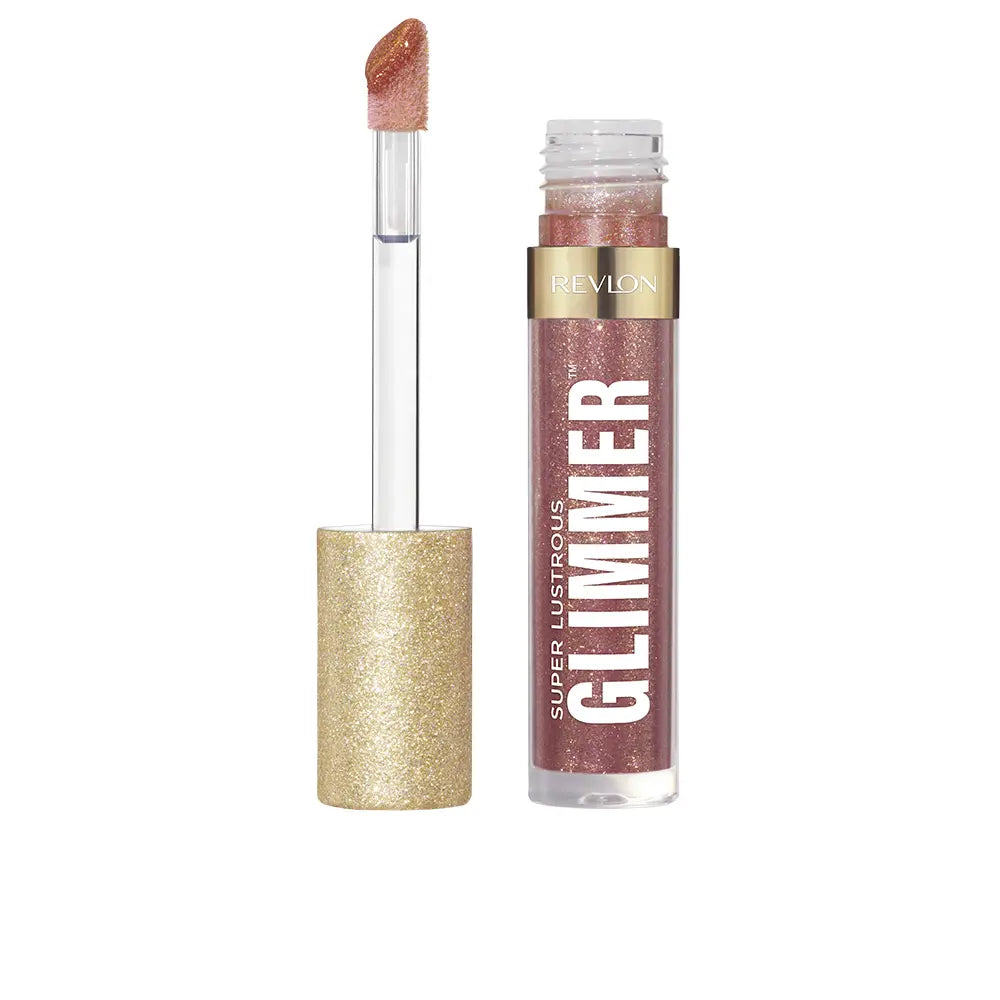 REVLON MASS MARKET-SUPER LUSTROUS GLIMMER gloss labial 05 Amêndoa Glaceada 38 ml.-DrShampoo - Perfumaria e Cosmética
