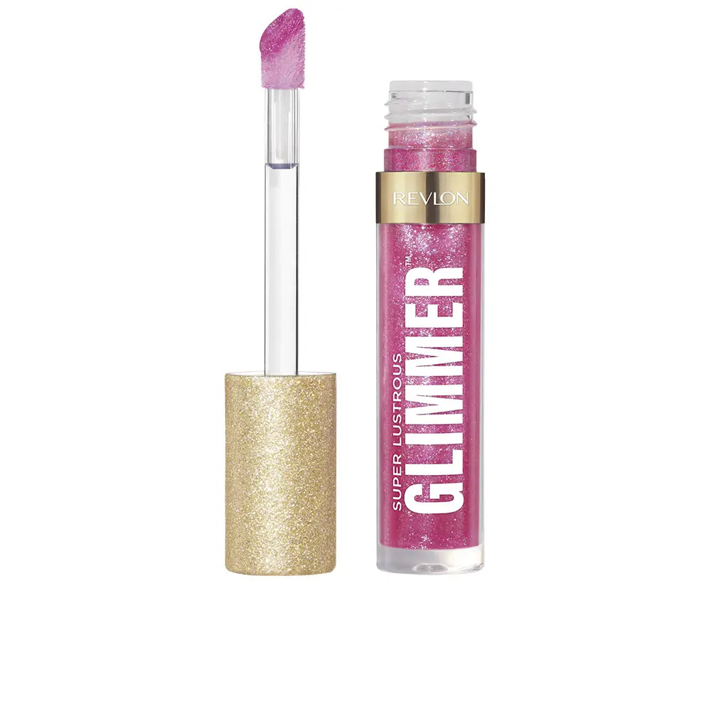 REVLON MASS MARKET-SUPER LUSTROUS GLIMMER gloss labial 08 Rose Glow 38 ml-DrShampoo - Perfumaria e Cosmética