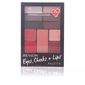REVLON-PALETA olhos bochechas lábios 200 esfumados sedutores-DrShampoo - Perfumaria e Cosmética Imagem principal do produto