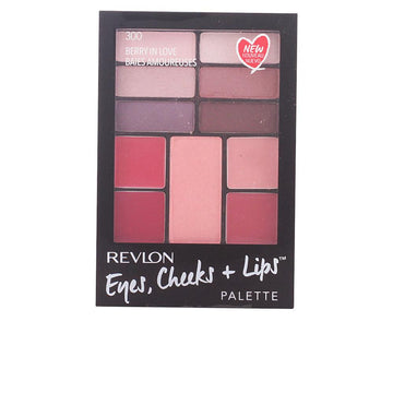REVLON-PALETA olhos bochechas lábios 300 berry apaixonado-DrShampoo - Perfumaria e Cosmética Imagem principal do produto
