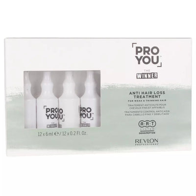 REVLON-PROYOU o vencedor tratamento anti-queda 12x6 ml-DrShampoo - Perfumaria e Cosmética