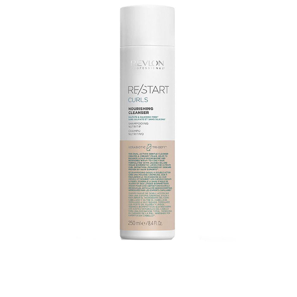 REVLON-RESTART CURLS nourishing cleanser 250 ml-DrShampoo - Perfumaria e Cosmética