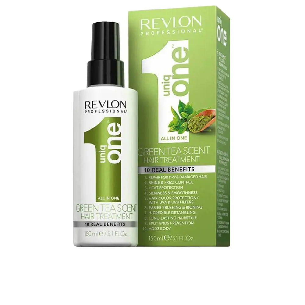 REVLON-UNIQ ONE GREEN TEA hair treatment-DrShampoo - Perfumaria e Cosmética