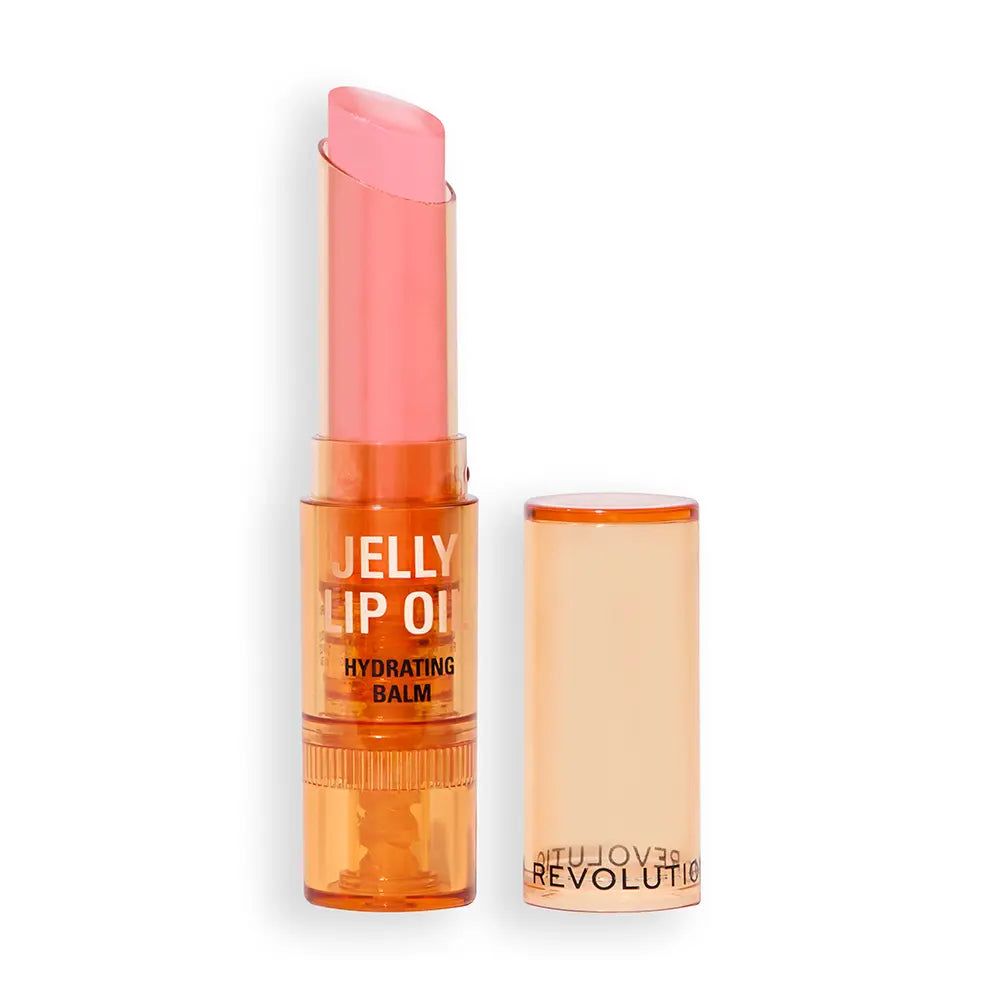 REVOLUTION MAKE UP-Bálsamo hidratante JELLY LIP OIL Popsicle Peach 24 gr.-DrShampoo - Perfumaria e Cosmética