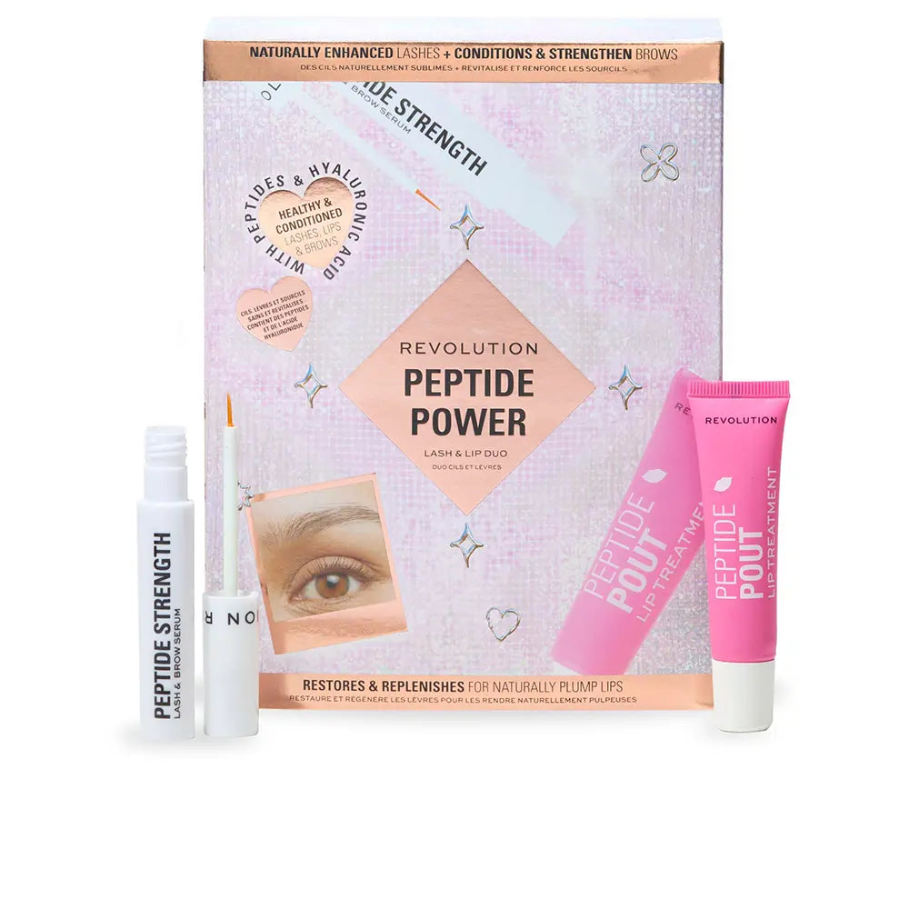 REVOLUTION MAKE UP-CAIXA DE PODER DE PEPTÍDEOS 2 pcs.-DrShampoo - Perfumaria e Cosmética