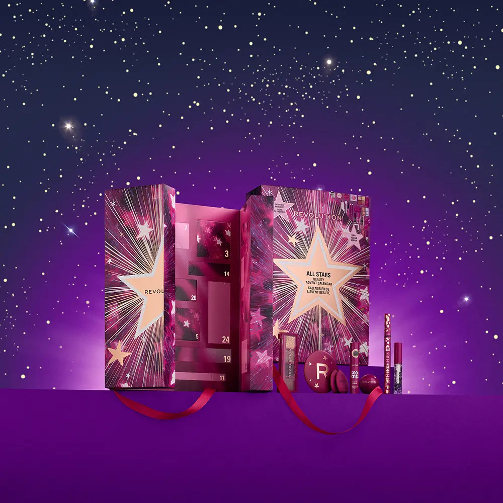 REVOLUTION MAKE UP-CALENDÁRIO DE ADVENTO 24 peças.-DrShampoo - Perfumaria e Cosmética