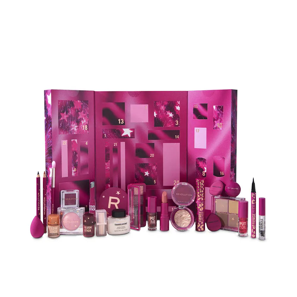REVOLUTION MAKE UP-CALENDÁRIO DE ADVENTO 24 peças.-DrShampoo - Perfumaria e Cosmética