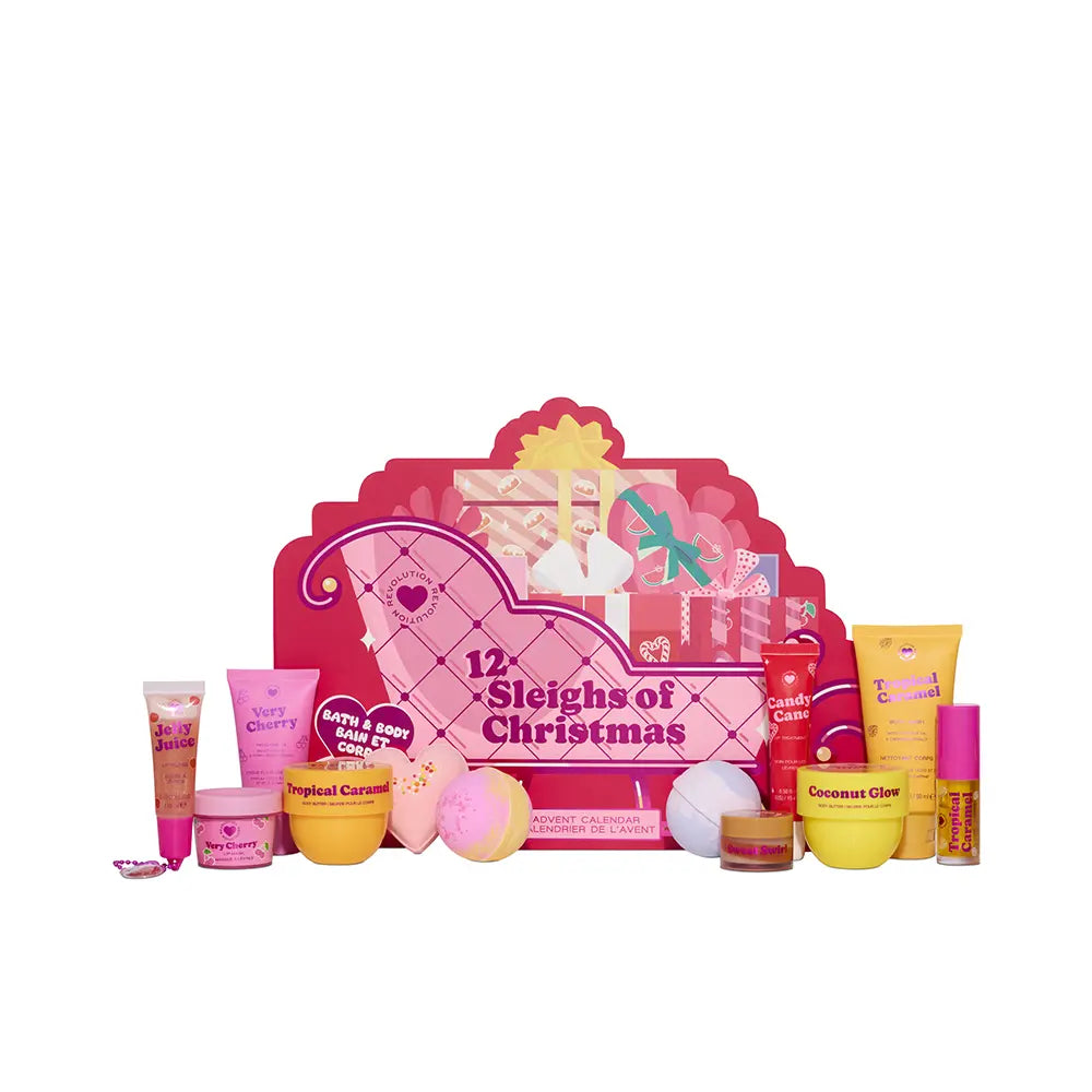 REVOLUTION MAKE UP-CALENDÁRIO DO ADVENTO 12 pcs.-DrShampoo - Perfumaria e Cosmética