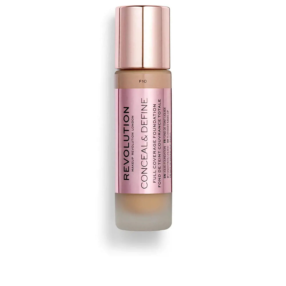REVOLUTION MAKE UP-CONCEAL DEFINE base de cobertura total F10 23ml-DrShampoo - Perfumaria e Cosmética