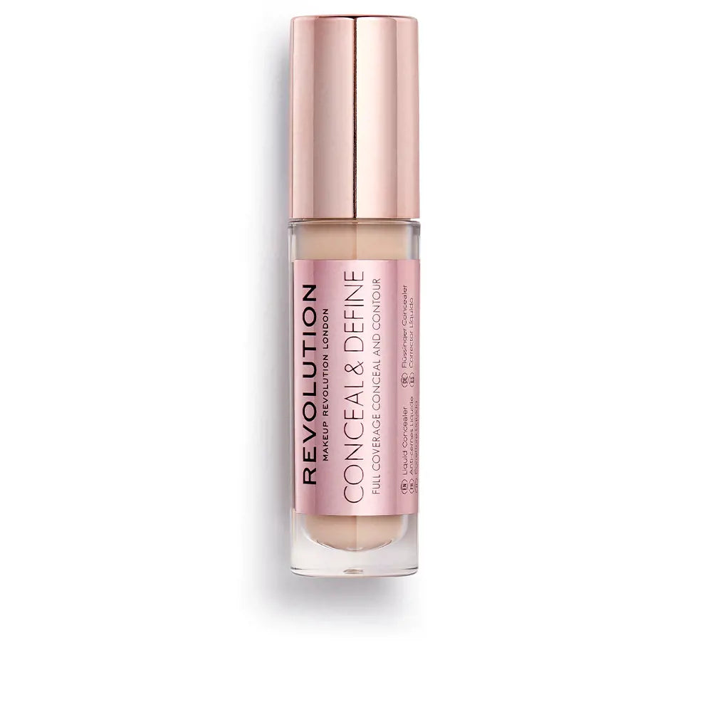 REVOLUTION MAKE UP-CONCEAL DEFINE cobertura total e contorno C4 340ml-DrShampoo - Perfumaria e Cosmética