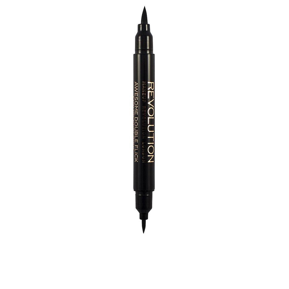 REVOLUTION MAKE UP-DOUBLE FLICK LIQUID EYELINER define your flick black 1 ml-DrShampoo - Perfumaria e Cosmética