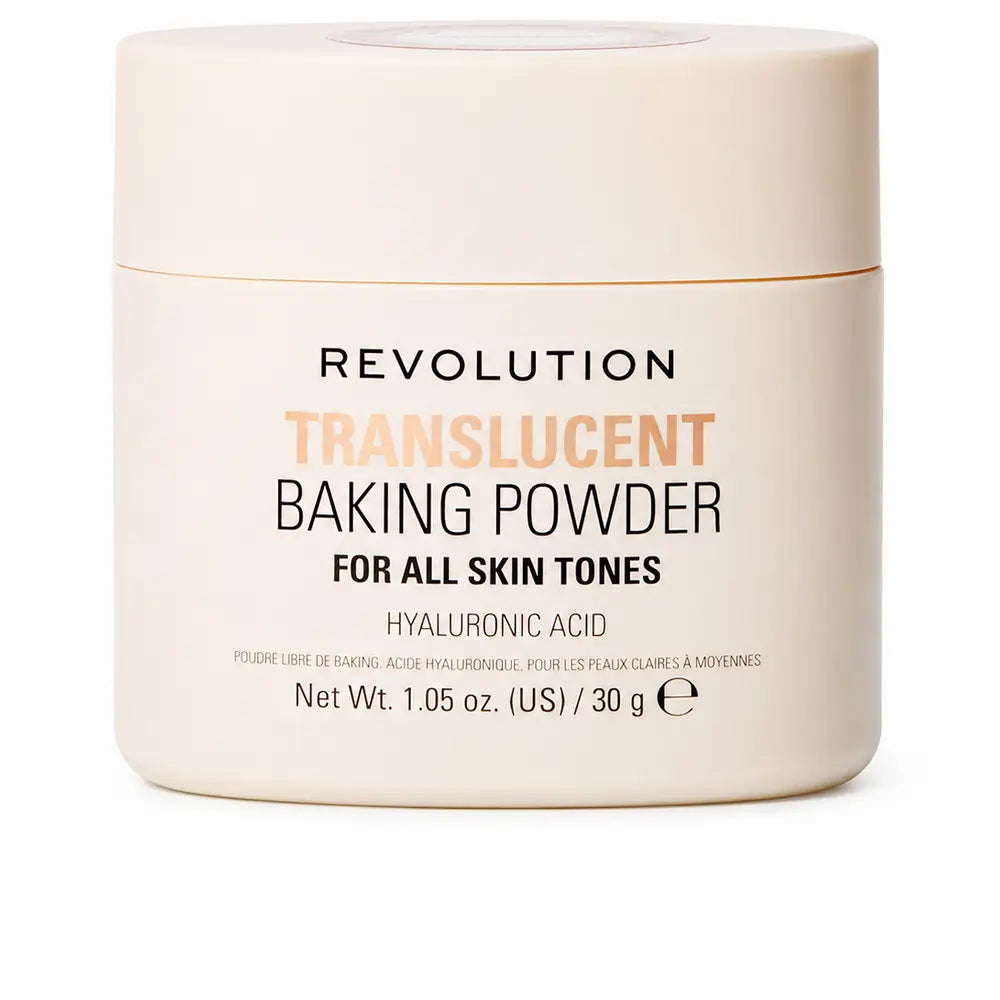 REVOLUTION MAKE UP-Fermento em pó translúcido 32 g-DrShampoo - Perfumaria e Cosmética
