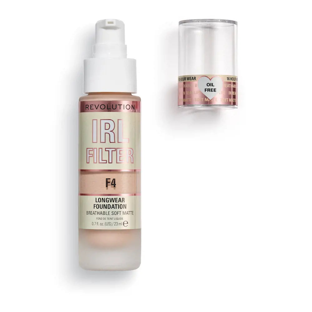 REVOLUTION MAKE UP-IRL FILTER longwear foundation #F4 23 ml-DrShampoo - Perfumaria e Cosmética