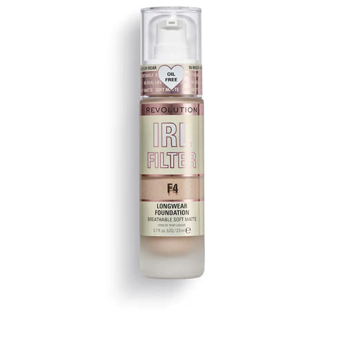 REVOLUTION MAKE UP-IRL FILTER longwear foundation #F4 23 ml-DrShampoo - Perfumaria e Cosmética