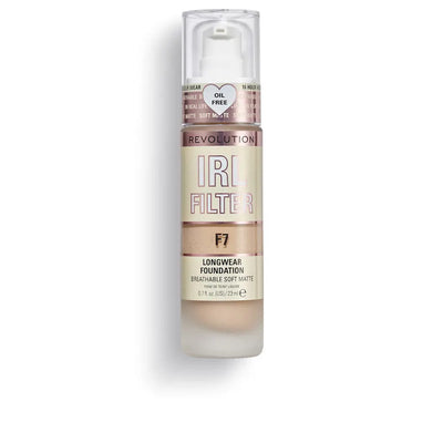 REVOLUTION MAKE UP-IRL FILTER longwear foundation #F7 23 ml-DrShampoo - Perfumaria e Cosmética