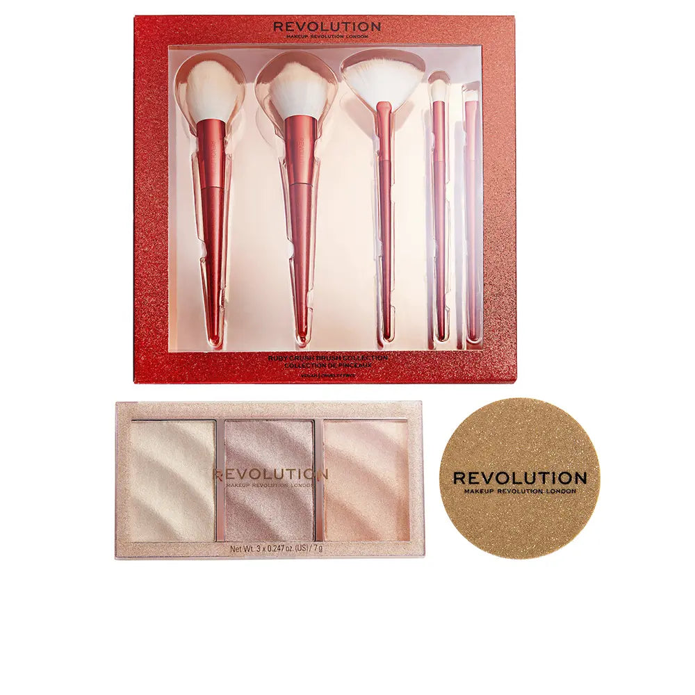 REVOLUTION MAKE UP-PINCEIS DE MARCADORES LOTE 3 peças-DrShampoo - Perfumaria e Cosmética