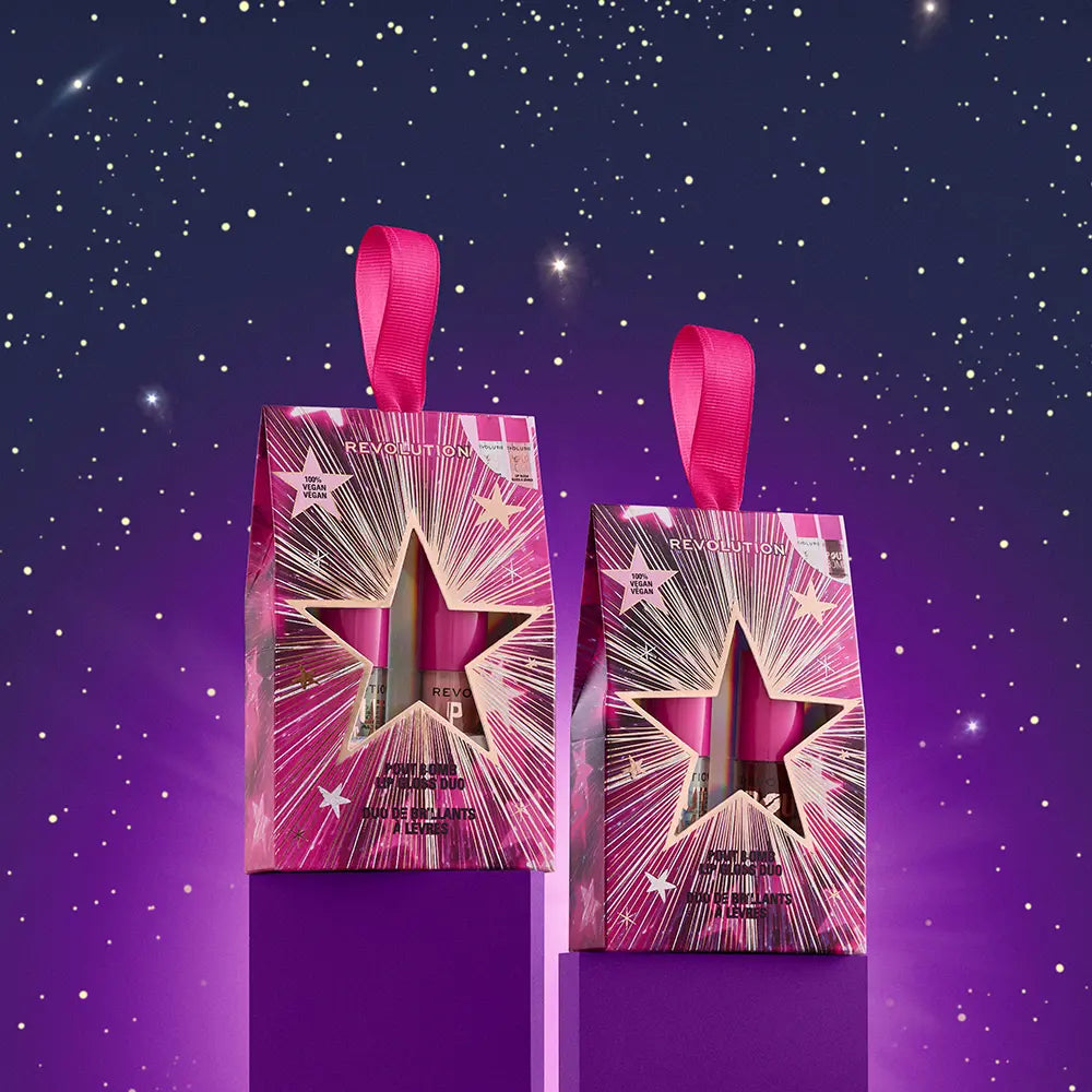 REVOLUTION MAKE UP-POUT BOMB BRILHO LABIAL VOLUMIZADOR PACOTE COM 2 UNIDADES-DrShampoo - Perfumaria e Cosmética