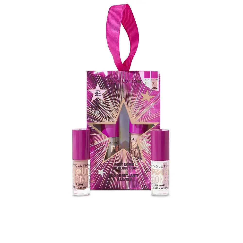 REVOLUTION MAKE UP-POUT BOMB BRILHO LABIAL VOLUMIZADOR PACOTE COM 2 UNIDADES-DrShampoo - Perfumaria e Cosmética
