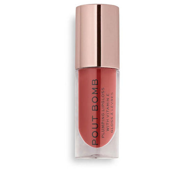 REVOLUTION MAKE UP-POUT BOMB plumping gloss peachy 46ml-DrShampoo - Perfumaria e Cosmética
