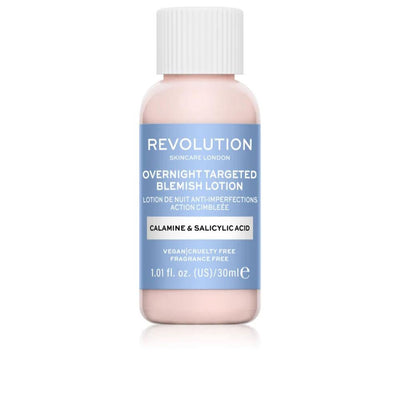 REVOLUTION SKINCARE-OVERNIGHT TARGETED BLEMISH LOTION calamine salicylic acid 30 ml-DrShampoo - Perfumaria e Cosmética