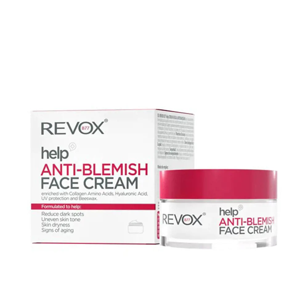 REVOX B77-CREME FACIAL ANTI-MANCHAS HELP 50 ml-DrShampoo - Perfumaria e Cosmética