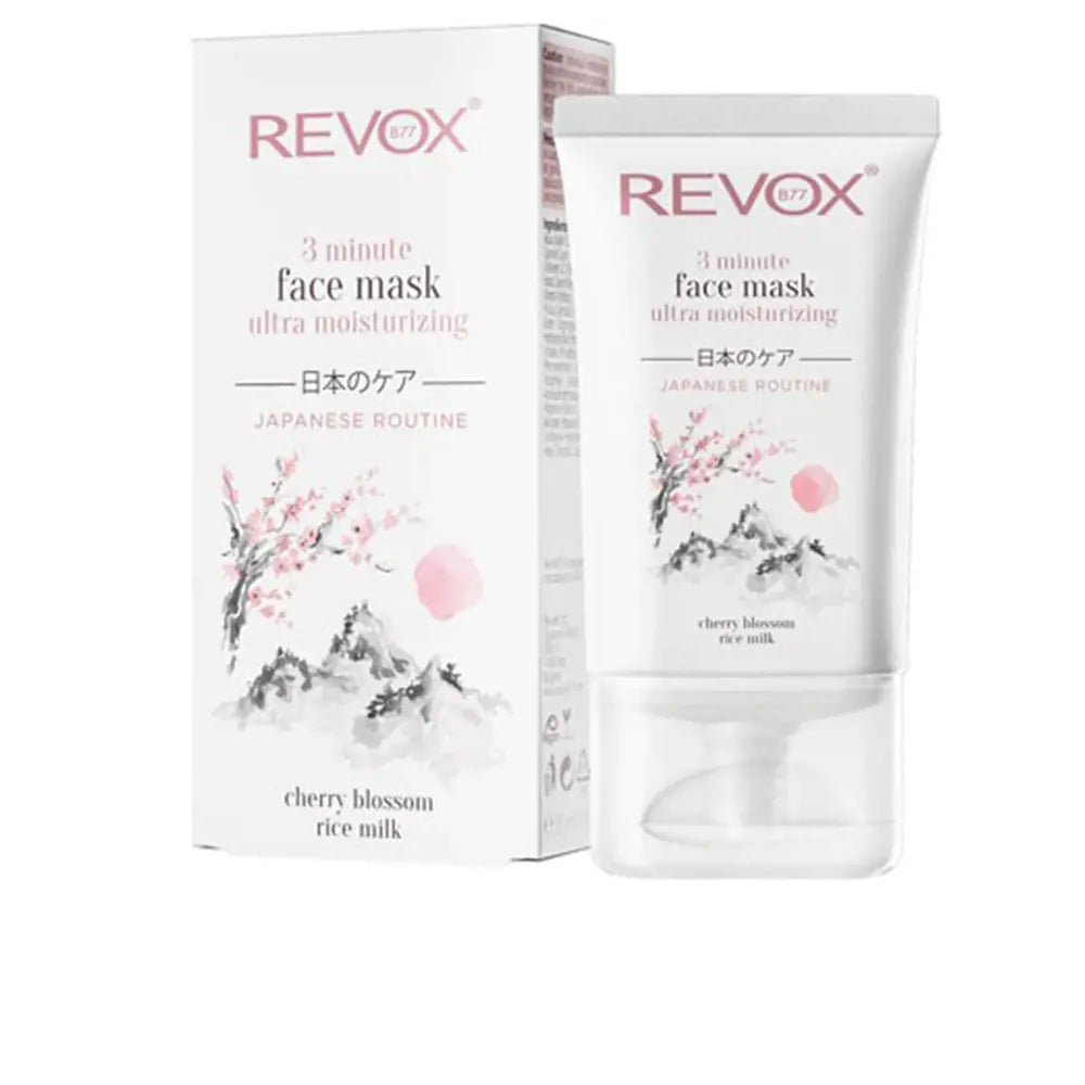 REVOX B77-RITUAL JAPONÊS máscara facial ultra hidratante de 3 minutos 30 ml.-DrShampoo - Perfumaria e Cosmética