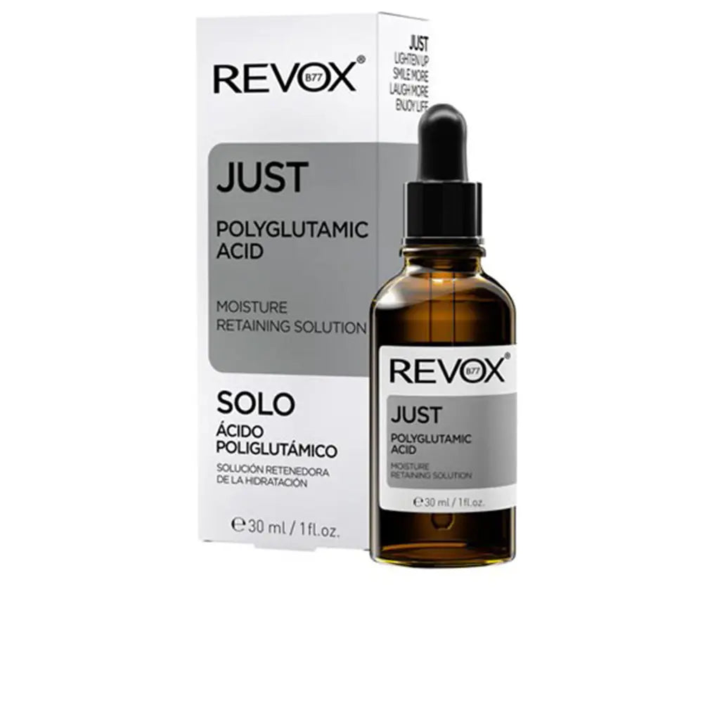 REVOX B77-Solução de retenção de hidratação de ácido poliglutâmico JUST 30 ml.-DrShampoo - Perfumaria e Cosmética