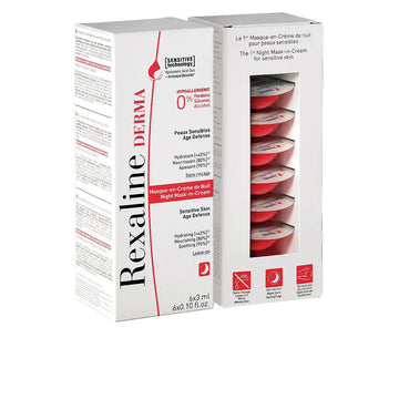 REXALINE-DERMA night mask-in-cream 6 x 3 ml-DrShampoo - Perfumaria e Cosmética Imagem principal do produto