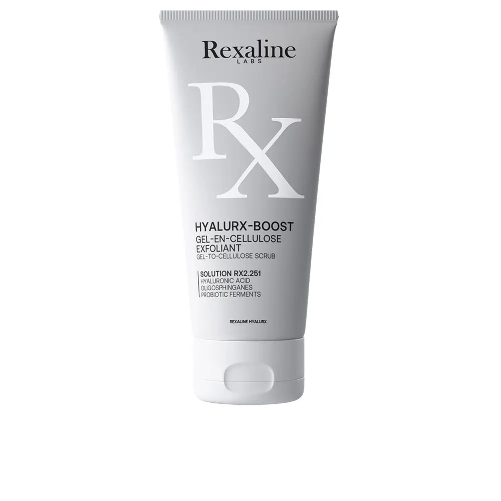 REXALINE-HYALURX-BOOST gel esfoliante de celulose 50 ml-DrShampoo - Perfumaria e Cosmética