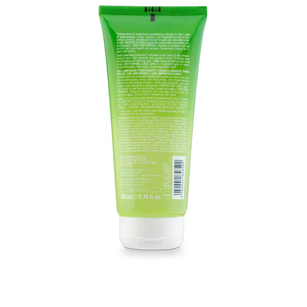 RILASTIL-ACNESTIL gel de limpeza purificante 200 ml-DrShampoo - Perfumaria e Cosmética