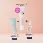 RILASTIL-AQUA INTENSE 72H HIDRATAÇÃO E ILUMINAÇÃO RITUAL 3 peças-DrShampoo - Perfumaria e Cosmética
