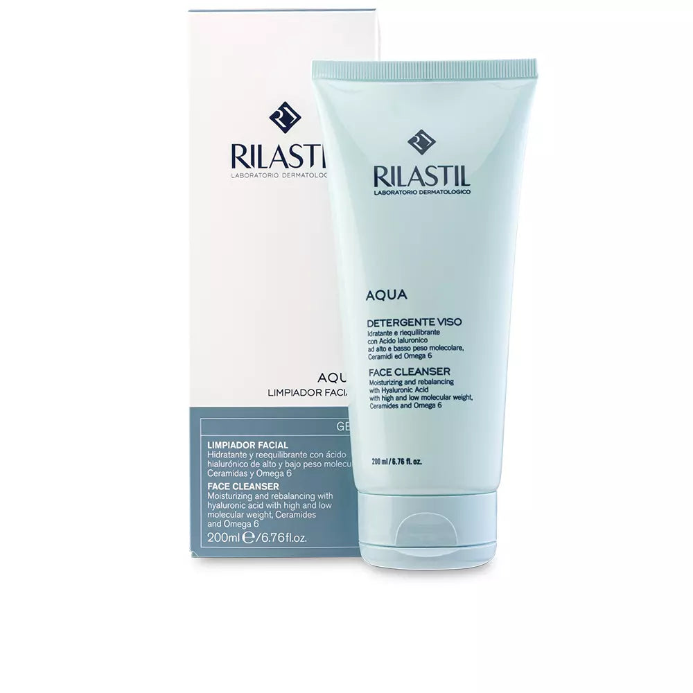 RILASTIL-AQUA gel de limpeza 200 ml-DrShampoo - Perfumaria e Cosmética