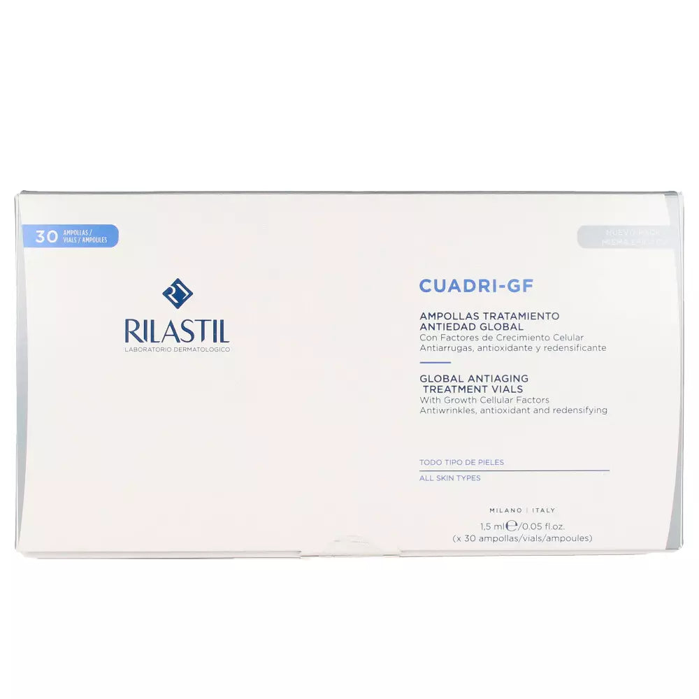 RILASTIL-CUADRI GF global ampolas de tratamento antienvelhecimento-DrShampoo - Perfumaria e Cosmética
