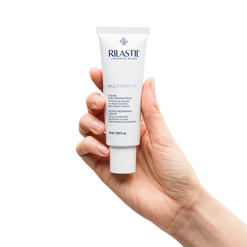 RILASTIL-Creme hidro-reparador MULTIREPAIR 50 ml-DrShampoo - Perfumaria e Cosmética