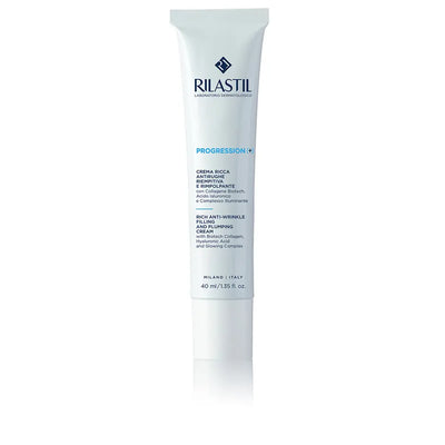 RILASTIL-PROGRESSION(+) creme preenchedor e anti-rugas 40 ml-DrShampoo - Perfumaria e Cosmética