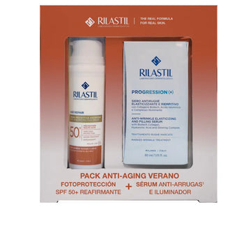 RILASTIL-SISTEMA SOLAR ANTI-ENVELHECIMENTO FPS50+ CONJUNTO 2 pcs-DrShampoo - Perfumaria e Cosmética Main image