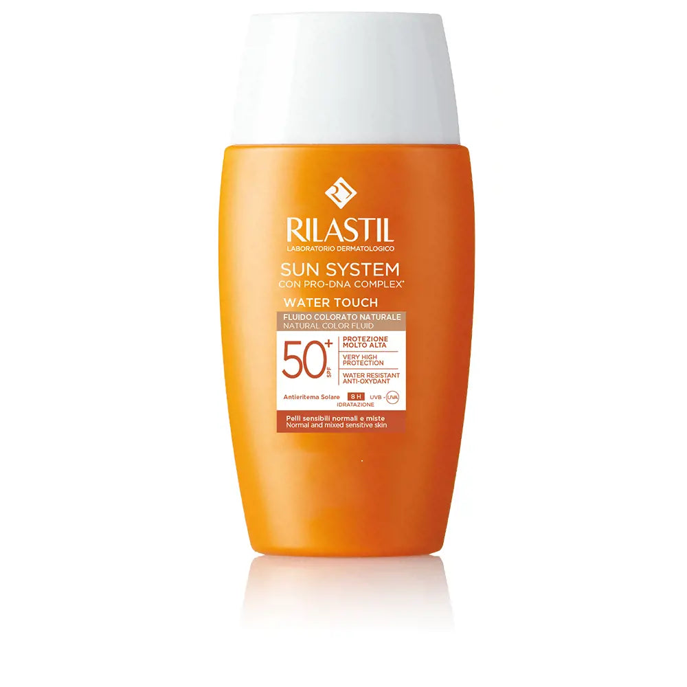 RILASTIL-SUN SYSTEM SPF50+ cor de toque de água 50 ml-DrShampoo - Perfumaria e Cosmética